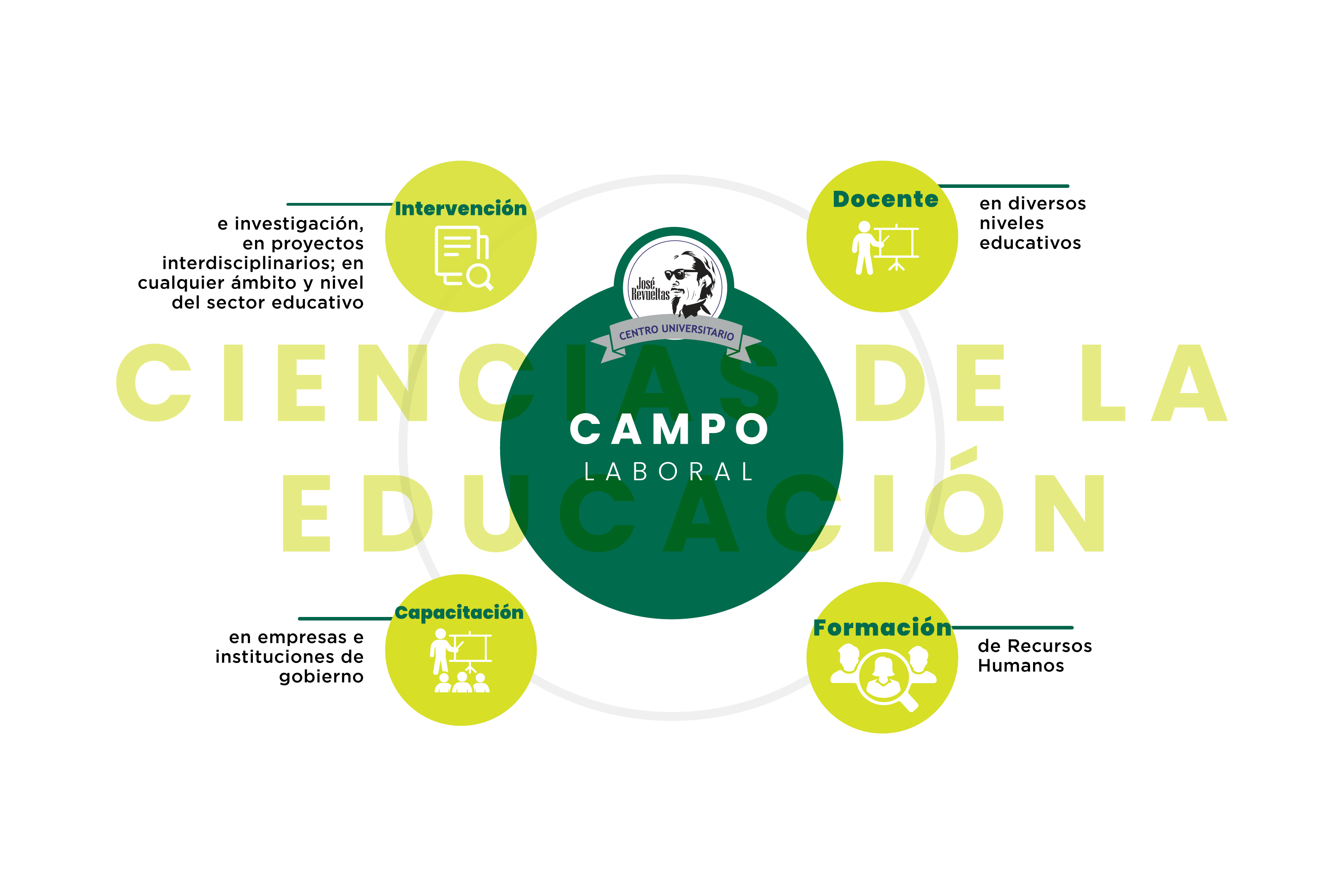 Campo Laboral Ciencias de la educación CUJR